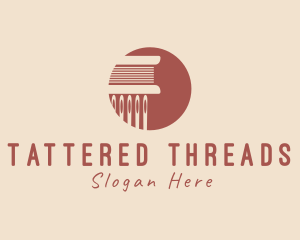 Needle Thread Pillar logo design