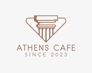 Athens - Architecture Concrete Column logo design