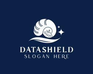 Souvenir - Sea Shell Wave logo design