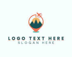 Tourist - Mountain Travel Tour logo design