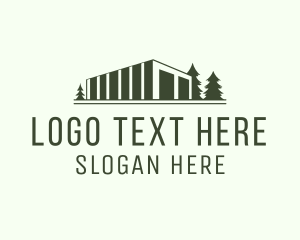 Stockroom - Pine Tree Warehouse logo design