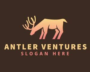 Deer Startup Company logo design