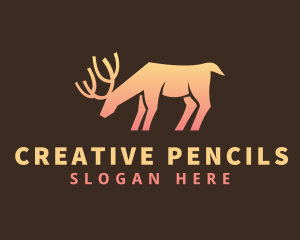 Deer Startup Company logo design