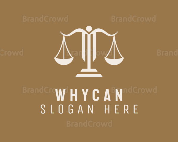 Law Firm Justice Scale Logo