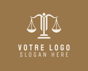 Law Office - Law Firm Justice Scale logo design