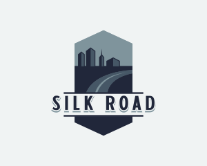 City Building Road Trip logo design