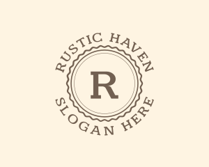 Retro Stamp Boutique logo design