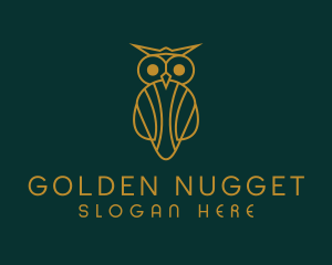 Golden Owl Agency logo design