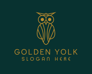 Golden Owl Agency logo design