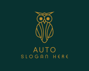 Agency - Golden Owl Agency logo design