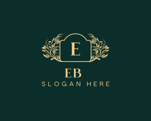 Luxury Floral Wedding Logo