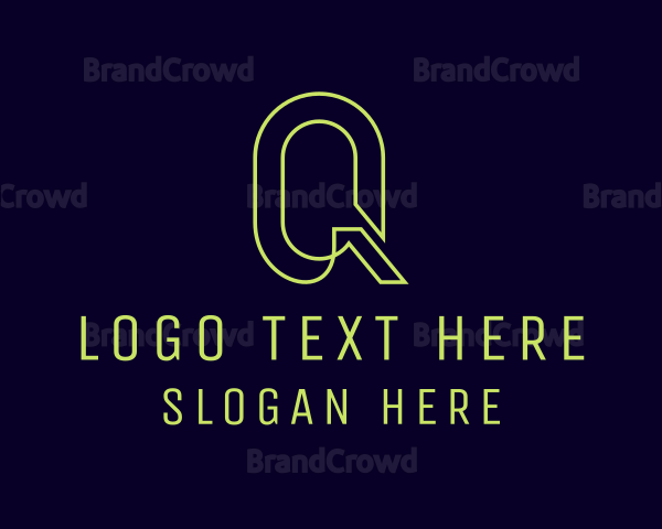 Startup Business Letter Q Logo