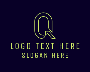 Startup Business Letter Q Logo