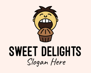 Chocolate - Chocolate Muffin Boy logo design