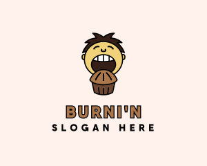 Chocolate Muffin Boy logo design