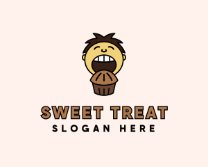 Chocolate Muffin Boy logo design