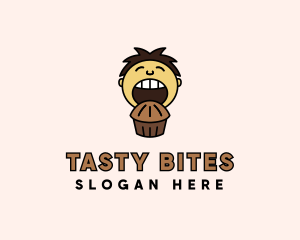 Chocolate Muffin Boy logo design