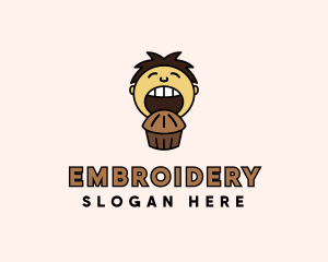 Chocolate Muffin Boy logo design