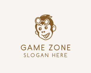 Video Game Monkey  logo design