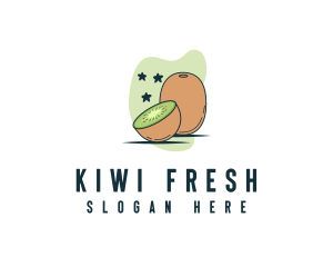 Kiwi - Kiwi Vitamin Fruit logo design