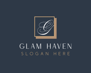 Glam - Deluxe Glam Brand logo design