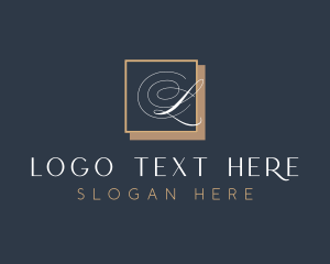 Deluxe - Deluxe Glam Brand logo design