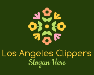 Colorful - Colorful Flower Arrangement logo design