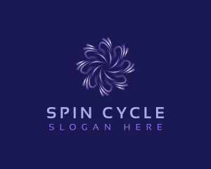 Spin - Radial AI Technology logo design
