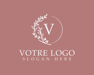 Florist - Elegant Swirl Lettermark logo design