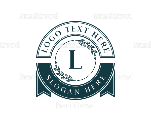 Leaf Ribbon Boutique Logo