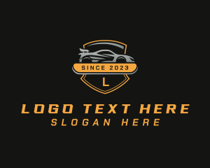 Driving - Shield Motorsport Supercar logo design