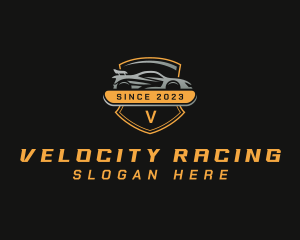 Shield Motorsport Supercar logo design