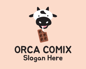 Cow Milk Chocolate  Logo