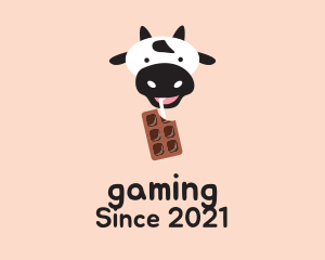 Milkshake - Cow Milk Chocolate logo design