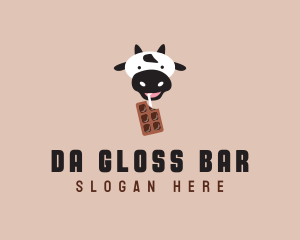 Cow Milk Chocolate  logo design