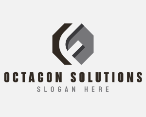 Octagon - Generic Business Letter F logo design