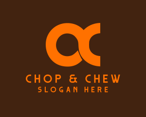 Orange Gaming Clan Letter OC Logo