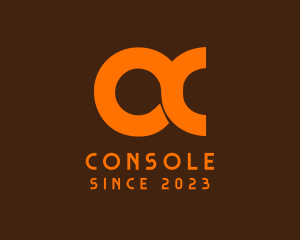 Fortnite - Orange Gaming Clan Letter OC logo design