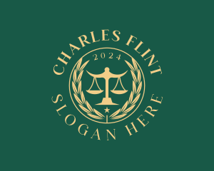 Legal - Judicial Law Prosecutor logo design