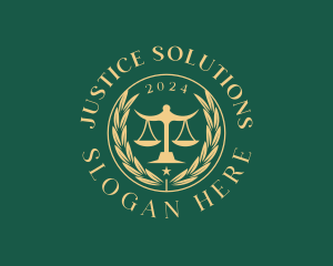 Judicial - Judicial Law Prosecutor logo design