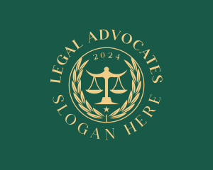 Judicial Law Prosecutor logo design