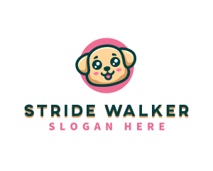 Cute Puppy Vet logo design