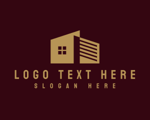 Apartment - Residential House Realty logo design
