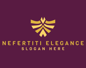 Elegant Bird Shield logo design