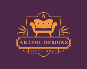 Furniture Sofa Chair logo design