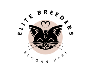 Pet Cat Veterinary logo design