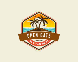 Gateway - Island Beach Resort logo design