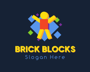 Blocks - Kids Daycare Learning Center logo design