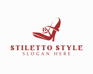 Stiletto - Feminine Fashion Stiletto logo design