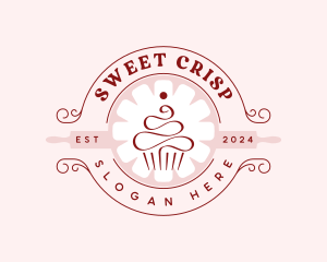 Sweet Cupcake Bakery logo design